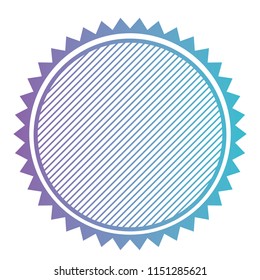 circular lace stamp icon