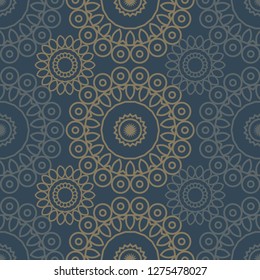 circular lacy seamless pattern, abstract colorful background, texture.