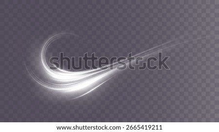Circular lens flare transparent light effect – abstract sparkling ellipse border with shining rotational glow, power energy ring trace, and round shiny vector frame