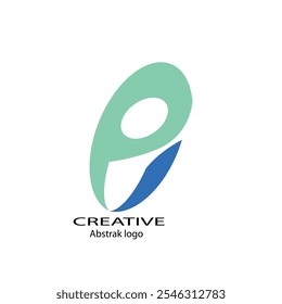 Circular Letra E logo Cinta flecha combinación de diseño, logotipo de flecha simple