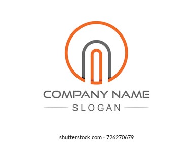 circular line architecture logo