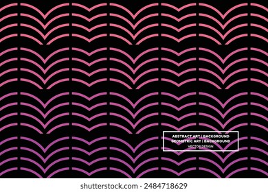 Circular Line Shapes and Designs Purple and Light Purple Colors Geometric Pattern Abstract Pattern Seamless Pattern