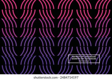 Circular Line Shapes Purple and Red Colors Geometric Pattern Abstract Pattern Seamless Pattern
