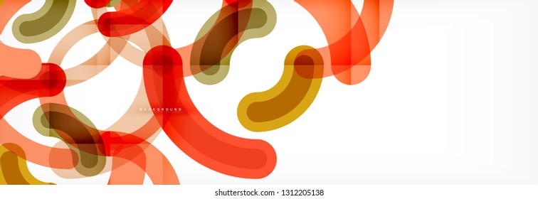 Circular lines design background, vector circle