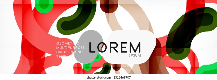 Circular lines design background, vector circle