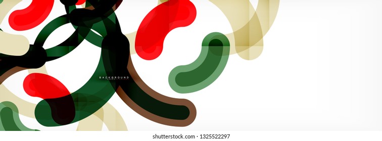 Circular lines design background, vector circle