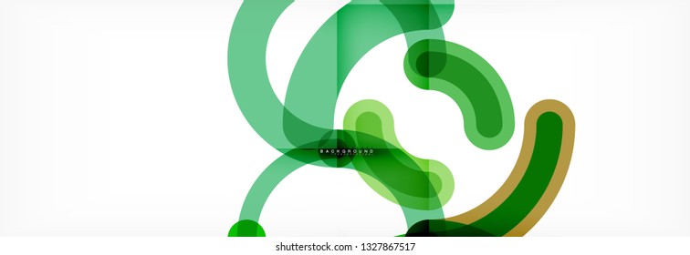 Circular lines design background, vector circle