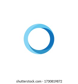 Circular logo  icon vector flat design