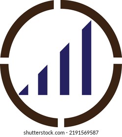 circular logo and suitable for companies engaged in the housing sector