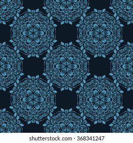 Circular mandala pattern ornament for your design