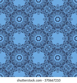 Circular mandala pattern ornament for your design