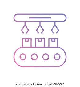 Circular Manufacturing Practices vector stock icon