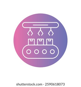 Circular Manufacturing Practices vector stock icon