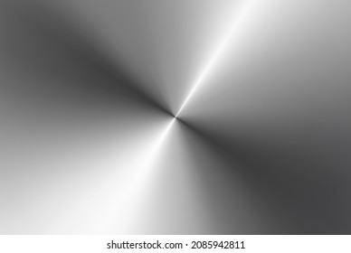 Zirkuläre metallische Textur. silberner Stahl, glänzender Metallhintergrund, Vektorgrafik.