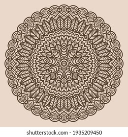 patrón de dos colores del vector nacional circular