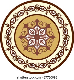 circular ornament