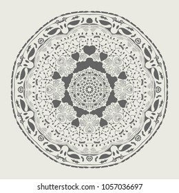 circular ornament, pattern
