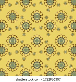 circular ornament patterns for motifs on fabric.Vector EPS10