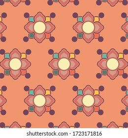 circular ornament patterns for motifs on fabric.Vector EPS10