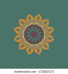 Circular Ornaments Traditional motifs.Vector EPS 10