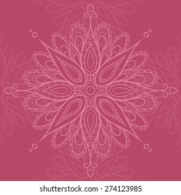 circular ornate line decorative element