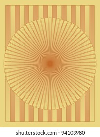 Circular parquet pattern vector