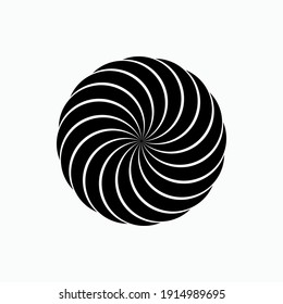 Patrón circular Art. Símbolo de ornamento geométrico - Vector.