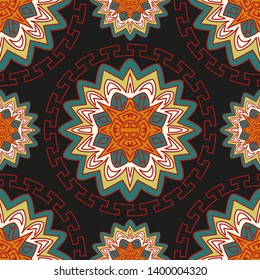 Circular pattern of Chinese style