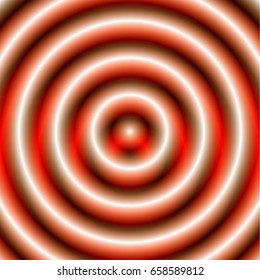 Circular pattern with concentric circles, abstract ripple effect