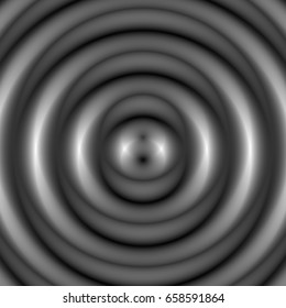 Circular pattern with concentric circles. Faded overlapping circle shapes, abstract ripple effect