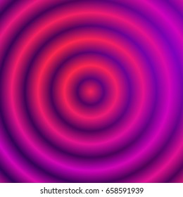 Circular pattern with concentric circles. Faded overlapping circle shapes, abstract ripple effect