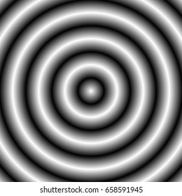 Circular pattern with concentric circles. Faded overlapping circle shapes, abstract ripple effect