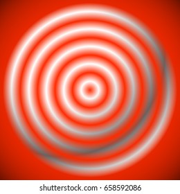 Circular pattern with concentric circles. Faded overlapping circle shapes, abstract ripple effect