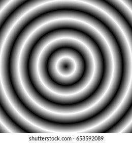 Circular pattern with concentric circles. Faded overlapping circle shapes, abstract ripple effect