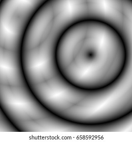 Circular pattern with concentric circles. Faded overlapping circle shapes, abstract ripple effect