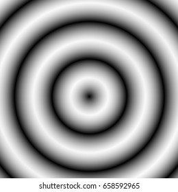 Circular pattern with concentric circles. Faded overlapping circle shapes, abstract ripple effect