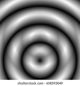 Circular pattern with concentric circles. Faded overlapping circle shapes, abstract ripple effect