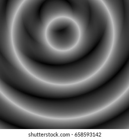 Circular pattern with concentric circles. Faded overlapping circle shapes, abstract ripple effect