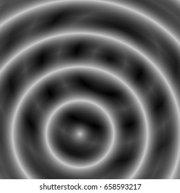 Circular pattern with concentric circles. Faded overlapping circle shapes, abstract ripple effect
