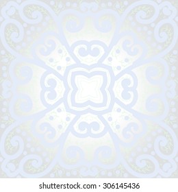 Circular   pattern of delicate striped motif,  spirals, branches, doodle,ellipses, stars, leaves . Hand drawn.