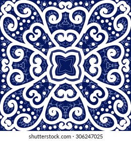 Circular   pattern of delicate striped motif,  spirals, branches, doodle,ellipses, stars, leaves . Hand drawn.