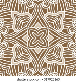 Circular  pattern of  delicate striped motif,   waves,stars, spirals, doodles. Hand drawn.