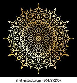 Circular pattern in form of mandala