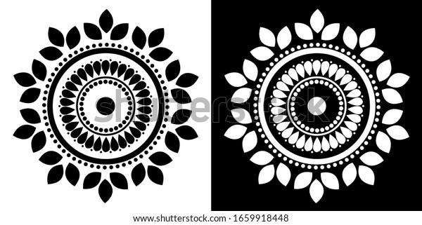 Download Circular Pattern Form Mandala Coloring Book Stock Vector Royalty Free 1659918448