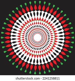 Circular pattern in form of mandala for floral round. Outline doodle hand drawn mandala vector illustration. Decorative ornament in ethnic oriental style. Oriental. Book Page. Outline.
