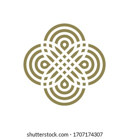 Circular pattern in form of mandala for Henna, Mehndi, tattoo, decoration. Decorative ornament in ethnic oriental style. Coloring book page.