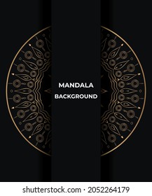 Circular pattern in form of mandala for Mehndi, tattoo, decoration. Decorative ornament in ethnic oriental style
