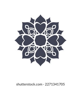 Circular pattern in form of mandala. Oriental pattern, vector illustration. Islam, Arabic, Indian, turkish, pakistan, chinese, ottoman motifs