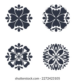 Circular pattern in form of mandala. Oriental pattern, vector illustration. Islam, Arabic, Indian, turkish, pakistan, chinese, ottoman motifs