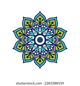 Circular pattern in form of mandala. Oriental pattern, vector illustration. Islam, Arabic, Indian, turkish, pakistan, chinese, ottoman motifs
